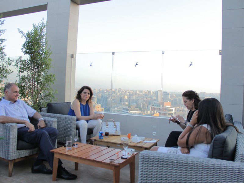 Sunset gathering at Citea Apart Hotel